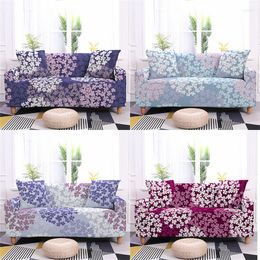 Chair Covers Flowers Print Sofa Cover Stretch Elastic Couch Furniture Living Decor Protector Slipcover 1/2/3/4 Seaters