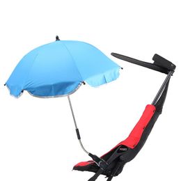 Umbrellas Baby Pram Umbrella Shade Anti-UV Sunshade For Stroller Pushchair Parasol