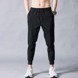 Men's Pants MRMT 2023 Brand Summer Men's Trousers Thin Fashion Slim Ninety Points For Male Leisure Small Feet Trouser