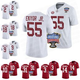 Football Jerseys Alabama Crimson Tide 2022 Sugar Bowl College Football Jersey Demarcco Hellams Brian Branch Bryce Young Shazz Preston