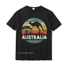 Men's T-Shirts Australia Day Shirt Funny Australian Kangaroo Vintage Gift T-Shirt Men Funky Casual Tops Shirt Cotton T Shirts Fashionable 022223H