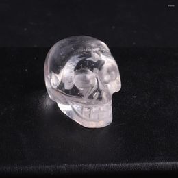 Pendant Necklaces 12PC Women Men Quartz Crystal Skull Pendulum Natural Stone Necklace Druzy Reiki Healing Amulet For Radiesthesia