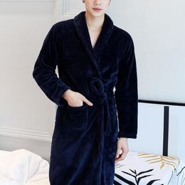 Men's Sleepwear Chic Water Absorption Couple Nightgown Night Clothes Sleeping