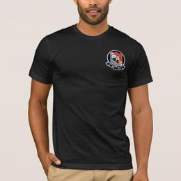 Men's T Shirts USA VF-211 Fighting Chckmates T-Shirt