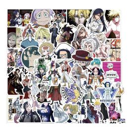 Car Stickers Stks/Pak By Record 10/50 Ragnarok Japanese Cartoon For Skateboard Computer Notebook Decal Childrens Toys Drop Delivery Dh6Wc