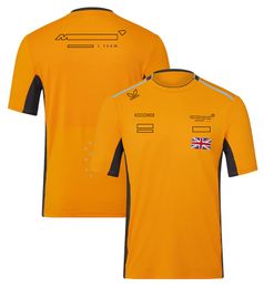 Summer New Short-sleeved Racing Clothing F1 Team Uniform Mens Customised Casual Quick-drying T-shirt 2IYT