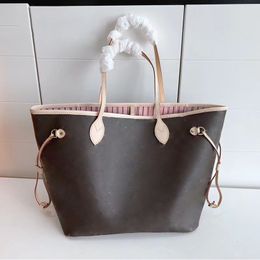 Totes Fashion Bags 2023 new high-quality 2pcs suit top-quality women's leather handbag designer ladies hand purse retro shoulder purse messenger bag