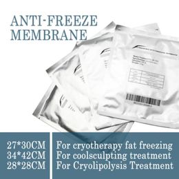 Acessórios Partes de grande tamanho Criopy terapia de resfriamento Gel Pad membranas para terapia crio -terapia gordura antifreeze de congelamento da membrana de congelamento CoM