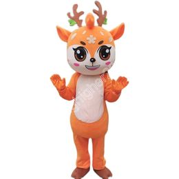 Halloween Sika deer Mascot Costume Customise Cartoon Cows Anime theme character Adult Size Christmas Birthday Party Mascot Costumes