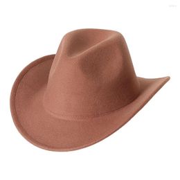Berets Trendy Cowboy Cap Anti-pilling Costume Party Accessories Good Craftsmanship Western Style