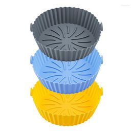 Bakeware Tools Air Fryer Silicone Liners Basket | Multi-Functional Pot Baking Pan Reusable And Durable Tool