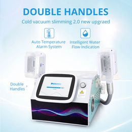 2 Body Shaping Handles Cooling Vacuum Fat Removal Weight Loss Machine