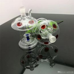 Mushroom sand core glass water bongs Wholesale Glass bongs Oil Burner Glass Water Pipes Oil Rigs Smoking