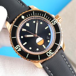 Business Mens Watch Automatic Mechanical 9015 Movement Watches Waterproof Super Diving Luminous 45mm Sapphire Wristwatches Montre de Luxe