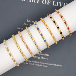 Link Chain Wholesale Bracelets for Men Jewellery Accessories Solid Colour Beaded Bracelet Women Vintage Charms Bracelet Gifts Free Shipping G230222