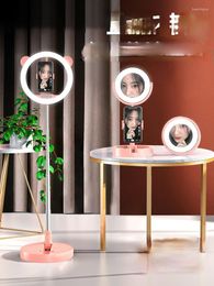 Christmas Decorations Phone Stand For Live Streaming Fill Light Equipment Full Set Desktop Floor Type Anchor Special