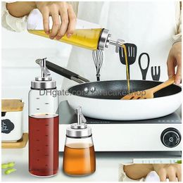 Cooking Utensils Olive Oil Dispenser Bottle Cruet Lead Glass Oils And Vinegar Dispensers Drop Delivery Home Garden Kitchen Dining Bar Dhwz2