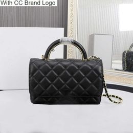 CC Totes New Top Designer Chain Rhombus Small Square Bag Flap Luxury Leather Sheepskin Quilted Ladies Wallet Crossbody Shoulder Black Bag Clutch