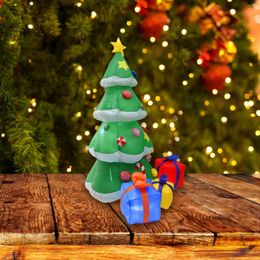 Christmas Decorations 2.1m Inflatable Tree Decoration LED Lights Outdoor Garden Lawn Toys