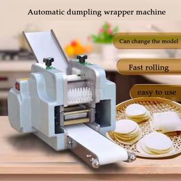 Dumpling Wrapper Machine Wonton Dumplings Maker Machine Jiaozi Skin Rolling Automatic Chaos Leather Slicer Commercial 220V 110v