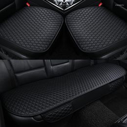 Car Seat Covers 4 Seasons Premium Pu Leather Cushion Pads Single General Cushions For Lada Xray E5 X40