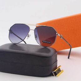 Shield Designer Brand Sun Glasses round Sunglasses Man Woman Polarised Classic Lady Mirrors High Quality Driving Beach Gradient Cool Black box