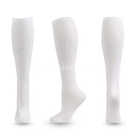 5PC Socks Hosiery Compression Socks Knee High Long Socks Solid Colour JK Woman Socks Black White Lolita Socks Fashion Kawaii Cosplay Sexy Stockings Z0221