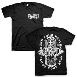 Men's T-Shirts Parkway Drive - Burn Your Heaven Unisex Shirt 022223H