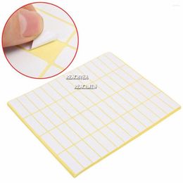 Gift Wrap 840 White Adhesive Label 13x38 Mm Price Blank Sticker Small Paper Writable Note Crafts