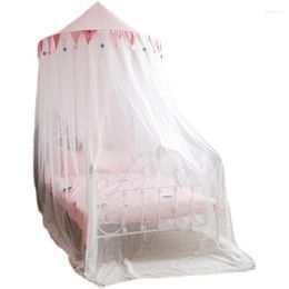 Christmas Decorations Children Princess Mosquito Net Girl Bedroom Wall-Mounted Ceiling Drop-Resistant Punch-Free Installation Household