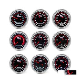 Other Auto Electronics 2 52Mm Car Boost Gauge Bar Psi Exhaust Gas Temp Water Oil Press Air Fuel Voltmeter Tachometer Drop Delivery M Dhxjq