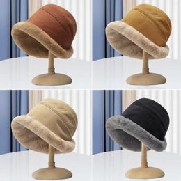 Berets Winter Hats For Men Women Fleece Lined Soft Warm Knit Hat Ski Stocking Cuffed Cap Mens Dress