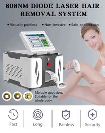 Laser Machine 2023 Newest Three Wavelength ICE Platinum 808nm Diode Laser 808 Hair Removal Machine Home Use And Salon