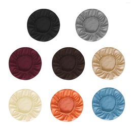 Chair Covers Round Bar Stool Cover Cushion Slipcover Waterproof Seat Anti Slip With
