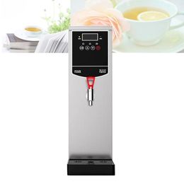 Commercial Hot Water Dispenser Water Machine Stainless Steel Water Boiler For Bubble Tea Shop Desk Type