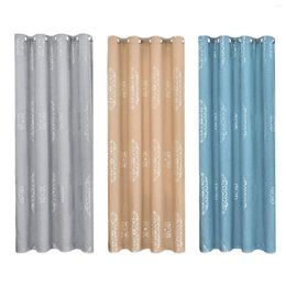 Curtain Thermal Insulated Drapes For Sliding Glass Door Grommet Top Decoration