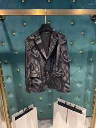 Men's Suits A569 Fashion Men's Coats & Jackets 2023 Runway Luxury European Design Party Style Clothing