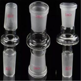 a01glass bong thick glass adapter standard size adapter joint male to female converter for water pipe oil rig can mixture purchase