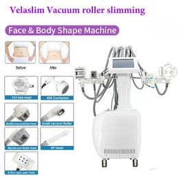 Vela Infrared Light Laser Roller Fat Burning Body Shaping Cavitation Vacuum RF Wrinkle Removal Skin Firming Machine