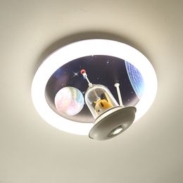 Ceiling Lights Space Mobilization Children's Room Lamp Bedroom Fashion Led Modern Simple Creative Boy LampCeiling