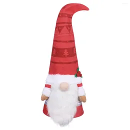 Christmas Decorations Gnome Tree Topper Gnomes Santa Treetop Plush Ornament Clearance Ornaments Decor Toppers Swedish