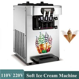 Ice Cream Making Machine Commercial Fully Automatic Stainless Steel Sweet Cone Ice Cream Maker
