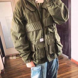 Men's Jackets 2023 WTAPS style MODULAR LS01 tooling multi pocket eight bag functional jacket WY736 230223