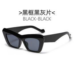 Солнцезащитные очки New Fashion Brand Designer Cat Eye Women Sunglasses Женщины Black Lady Sun очки Small Oculos Feminino de Sol G230223