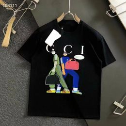mens t shirts summer shirt designer t shirt outdoor pure cotton tees printing round-neck short-sleeved casual sports sweatshirt Luxurious couples same clothing 23s