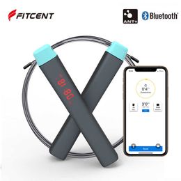 Jump Ropes Smart Jump Rope Fitness Skipping Rope with APP Calorie Data Analysis for Home Gym Crossfit Workout Exercise for Men Women J230224