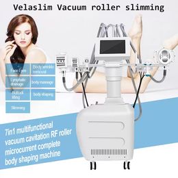 NEW Vela Lipolaser Cellulite Removal Fat Burning Vacuum Cavitation RF Wrinkle Removal Skin Tightening Machine