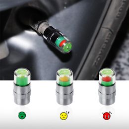 2.0 Bar/ 2.2Bar/ 2.4Bar 36PSI Car Auto Tyre Pressure Monitor Valve Stem Caps Sensor Indicator Eye Alert Diagnostic Tools Kit