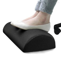 Pillow Semicircle Foot Rest Pad Slow Rebound Leg Office Ottoman Pregnant Woman Side Sleeping Knee Footrest Massage Support