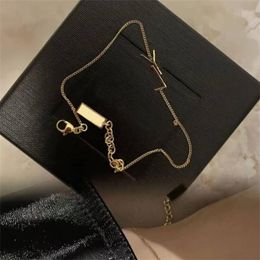 Men gold plated love luxury charm bracelet ladies link chains cute letter pulsera cjeweler for teen girls anniversary aesthetic designer Bracelets ZB018 F23